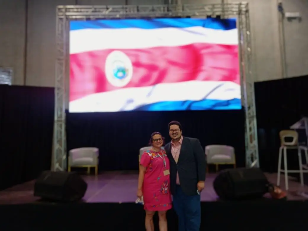 Meghan and Abe at the 2022 Inaugural Cannabis Congress Conference